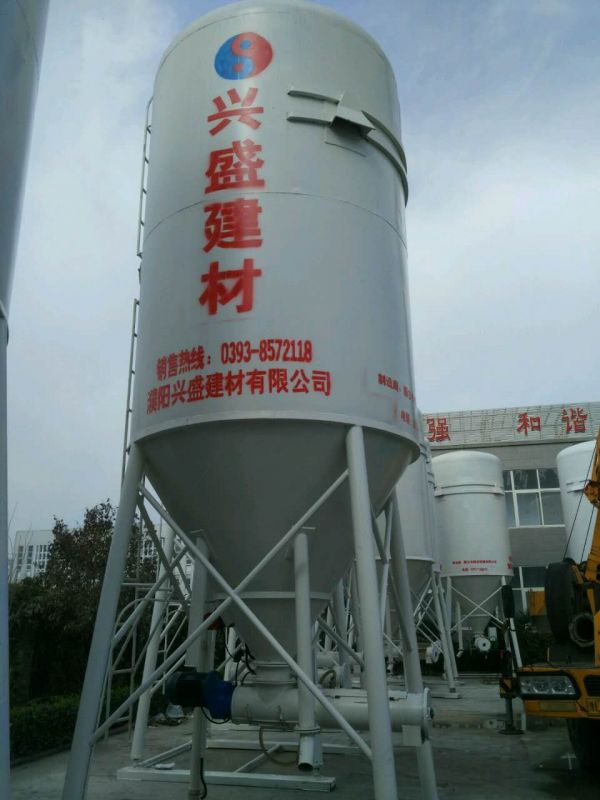 連續式干混砂漿攪拌機及儲料罐